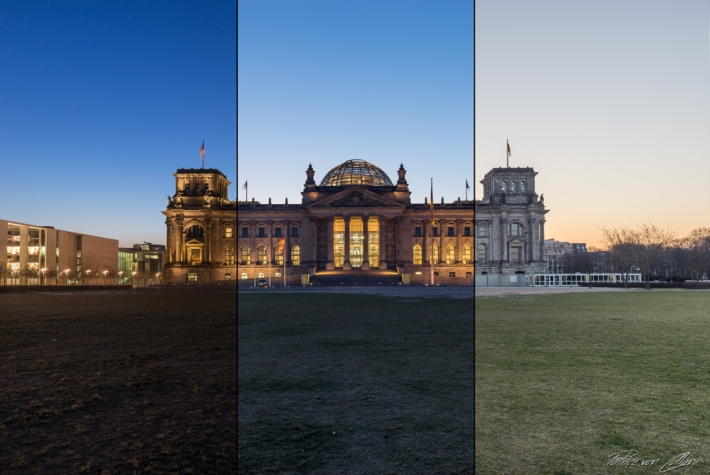 Lichtstimmungen Reichstag