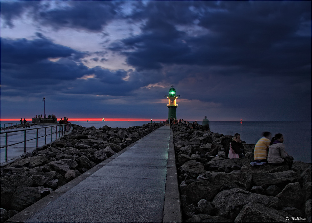 Lichtstreif am Horizont