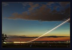 Lichtstreif vom Horizont