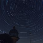 Lichtturm Startrails