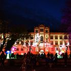 Lichtwoche 2021 am Universitätsplatz in Rostock