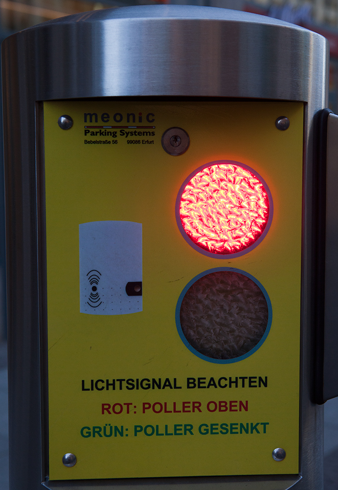 Lichtzeichen in Leipzig