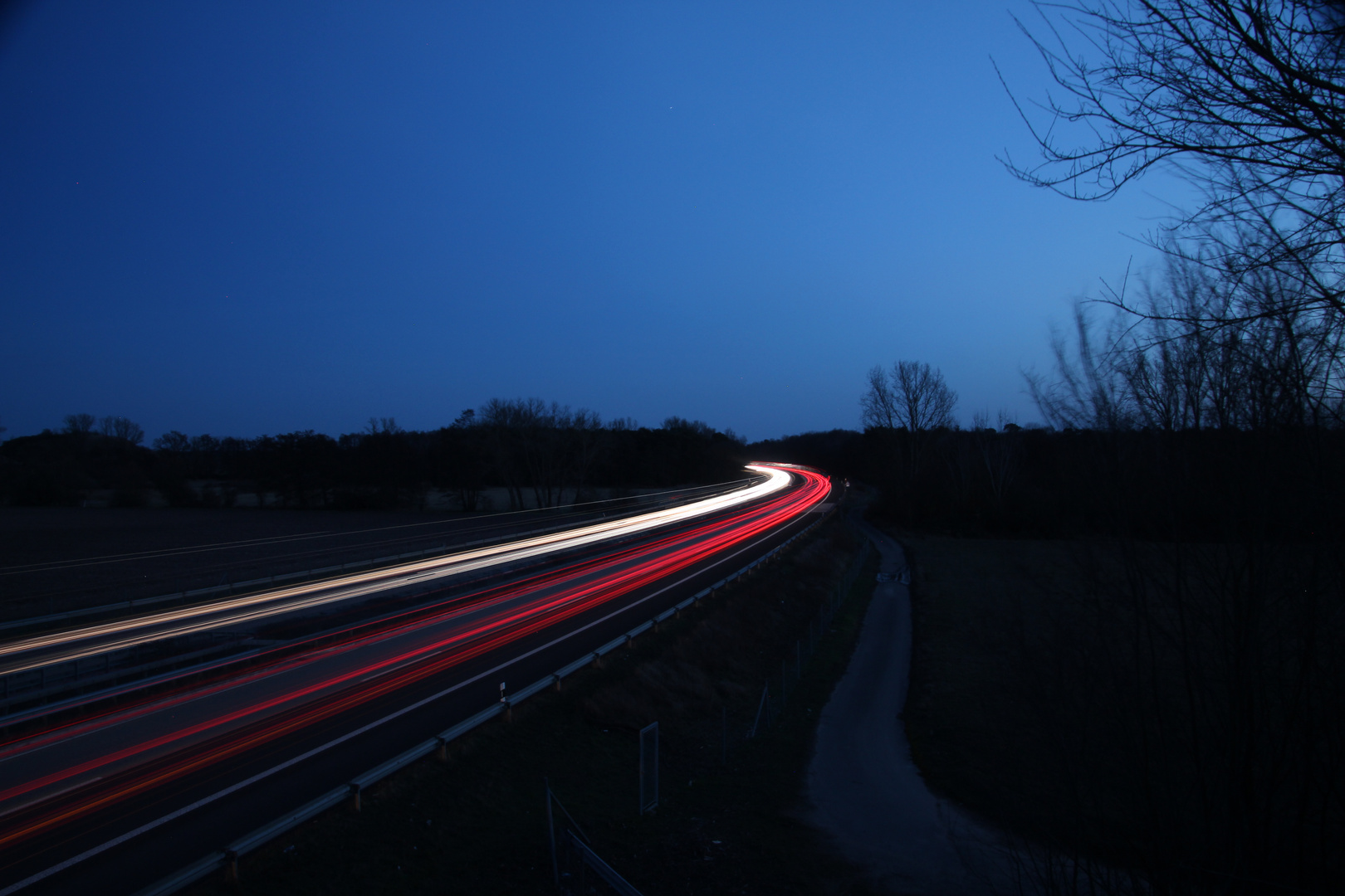 Lichtzieher auf A61