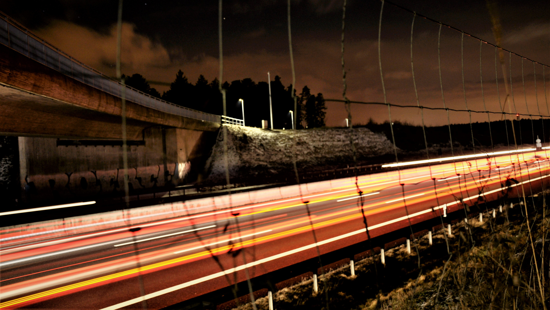 Lichtzieher Autobahn 