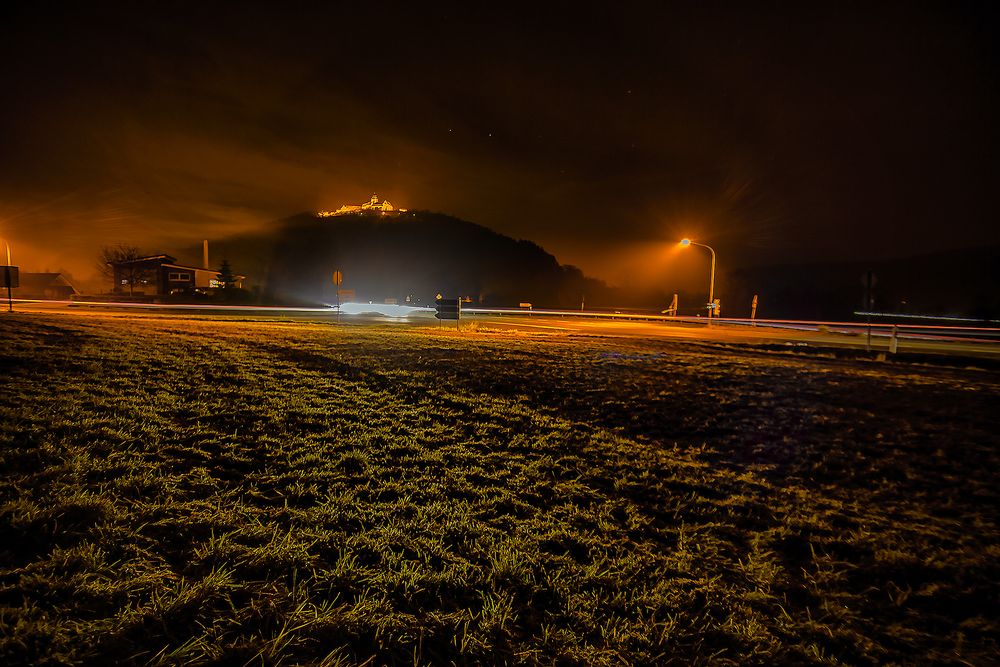 Lichtzieher mit Burg Breuberg