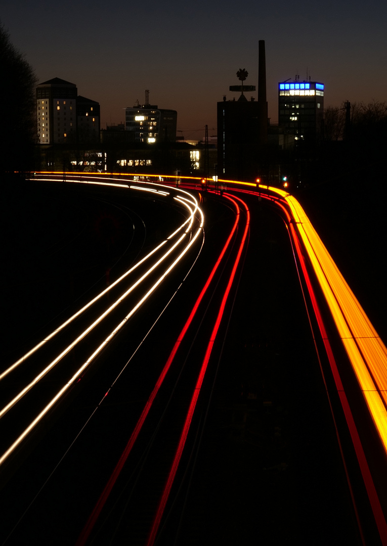 Lichtzieher von Zügen