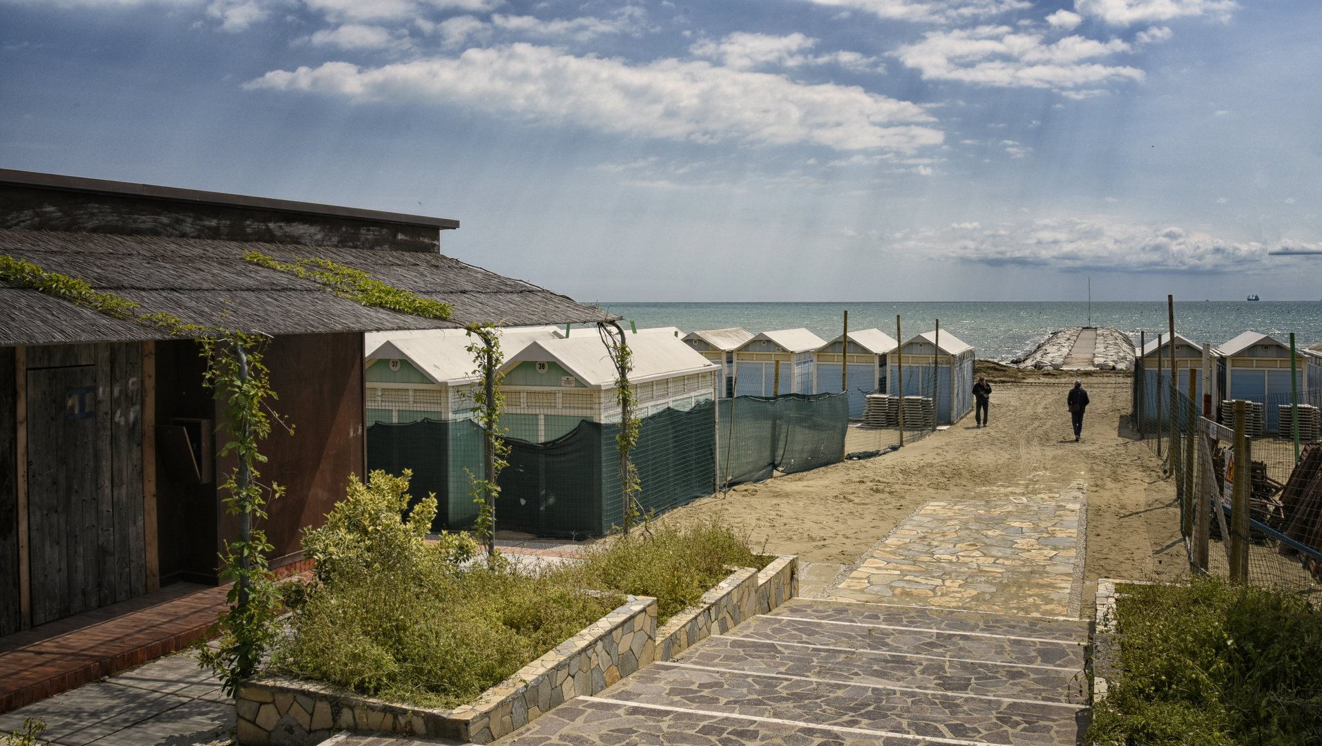 Lido  de Venezi vor Saison Beginn