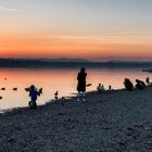 Lido della Schiranna al crepuscolo