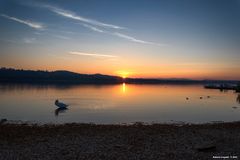 Lido della Schiranna, tramonto