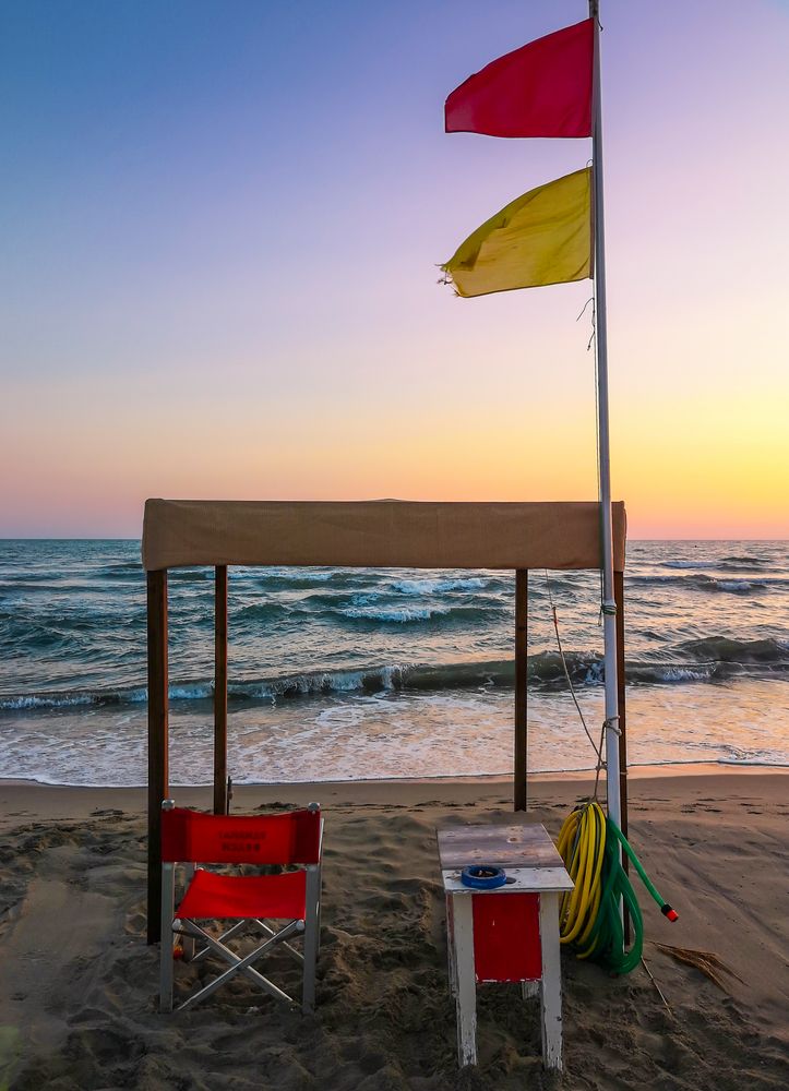 Lido di Camaiore - Verlassene Aufsicht