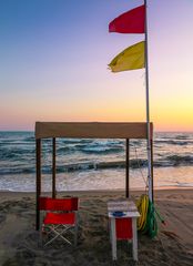 Lido di Camaiore - Verlassene Aufsicht