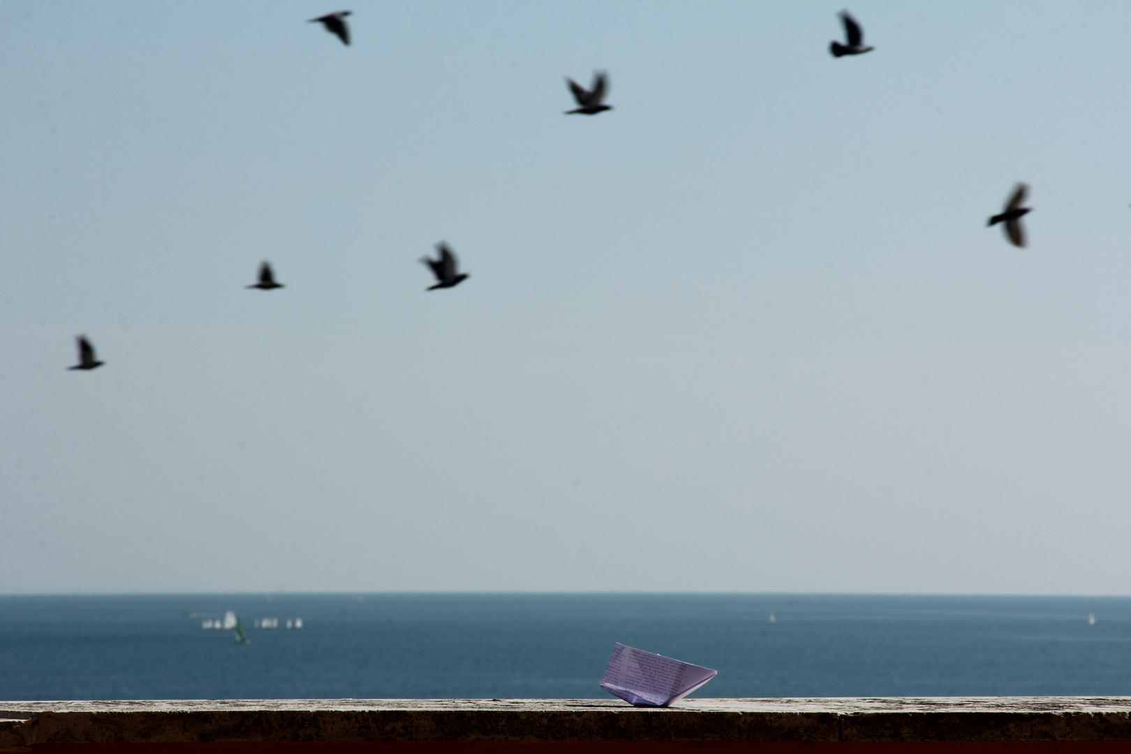 Lido di Ostia - Liegestuhlperspektive