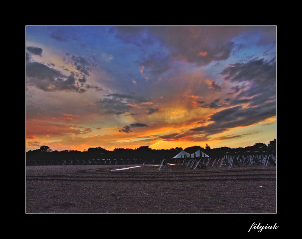Lido di Venezia - Tramonto in Spiaggia
