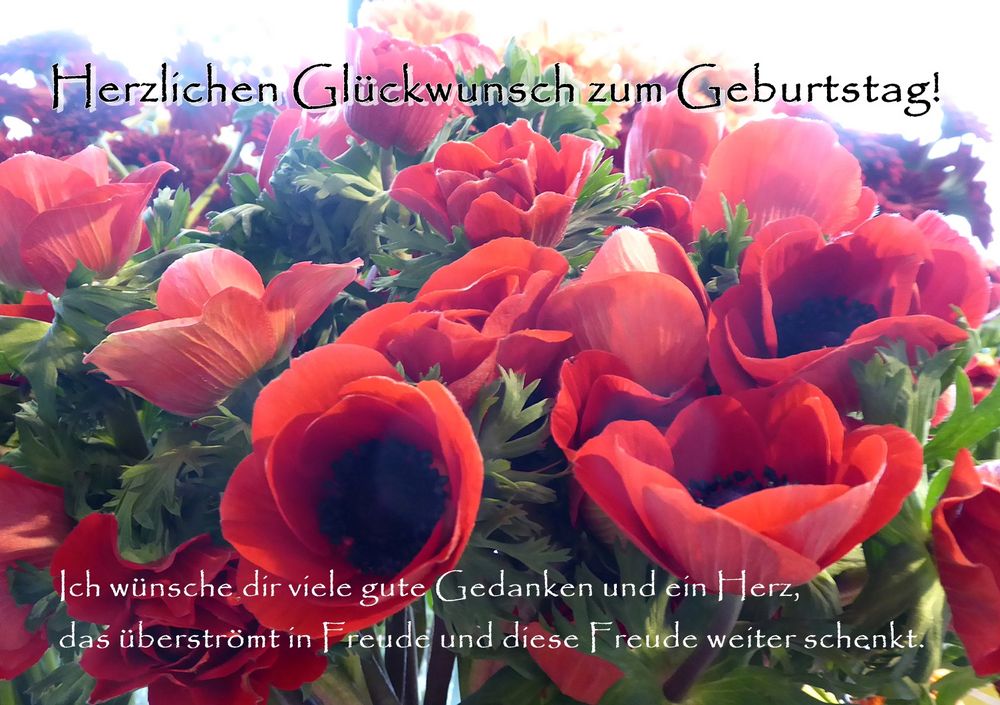 Liebe Christa - HERZLICHEN GLÜCKWUNSCH Foto & Bild  gratulation und feiertage, geburtstag 
