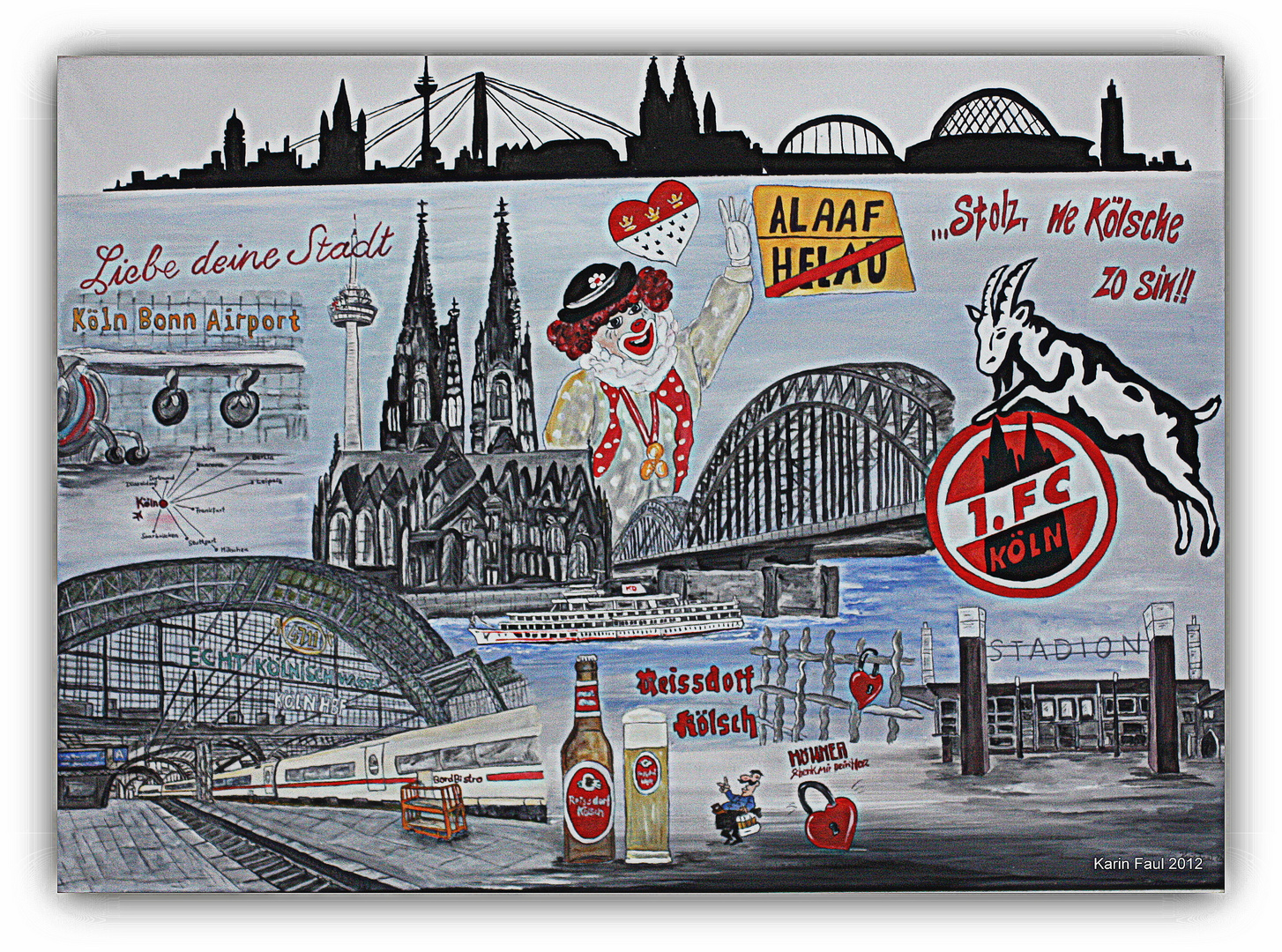 liebe deine Stadt *Köln* Foto & Bild kunstfotografie & kultur