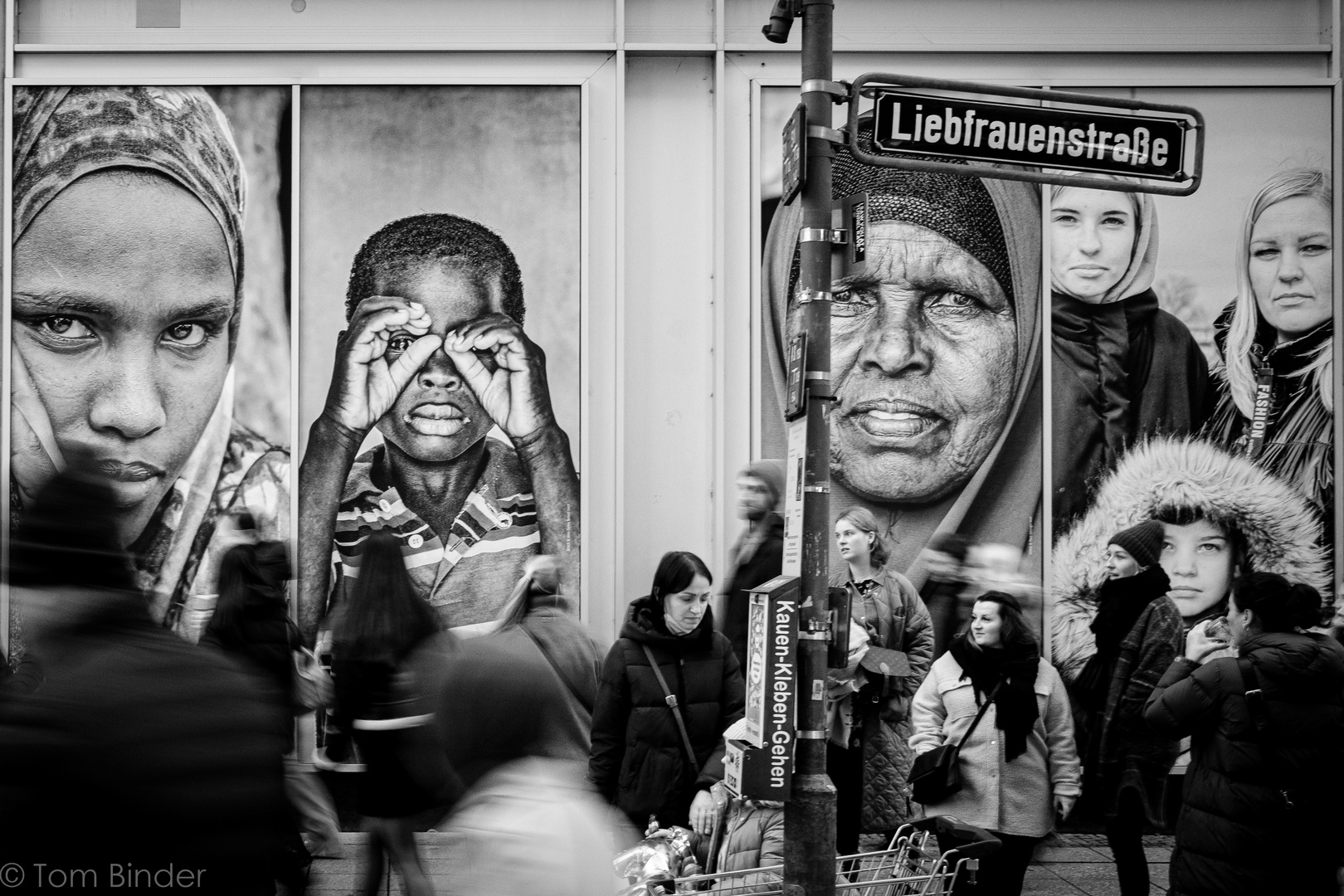 liebe Frauen auf der Straße