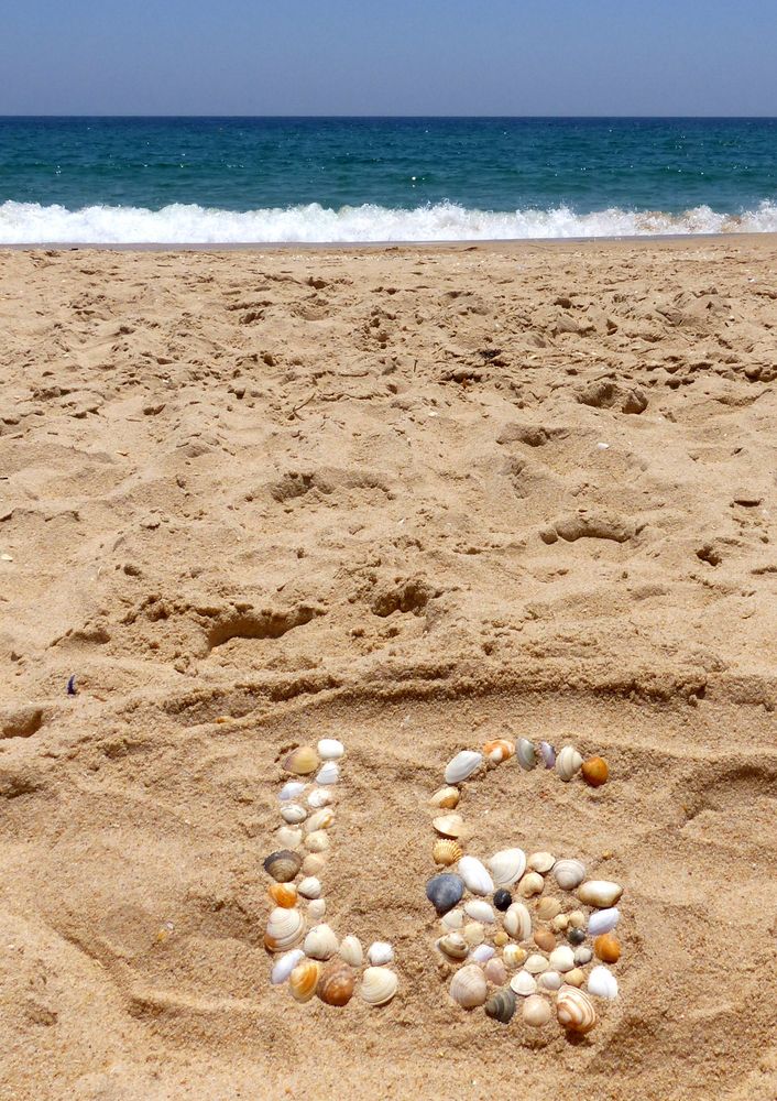 Liebe Grüße vom Strand Foto & Bild quatsch, fun und rätselecke