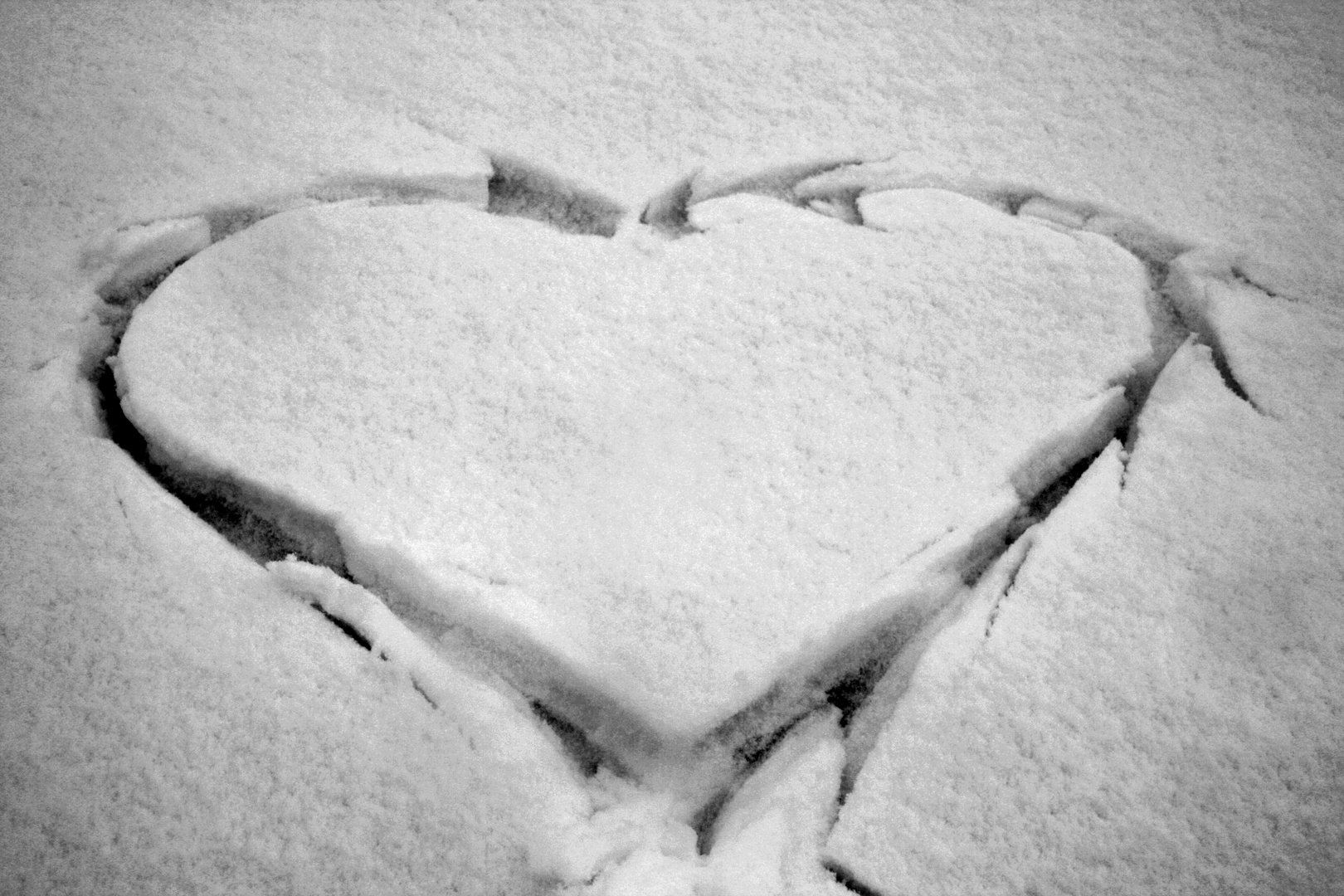 Liebe im Schnee ...