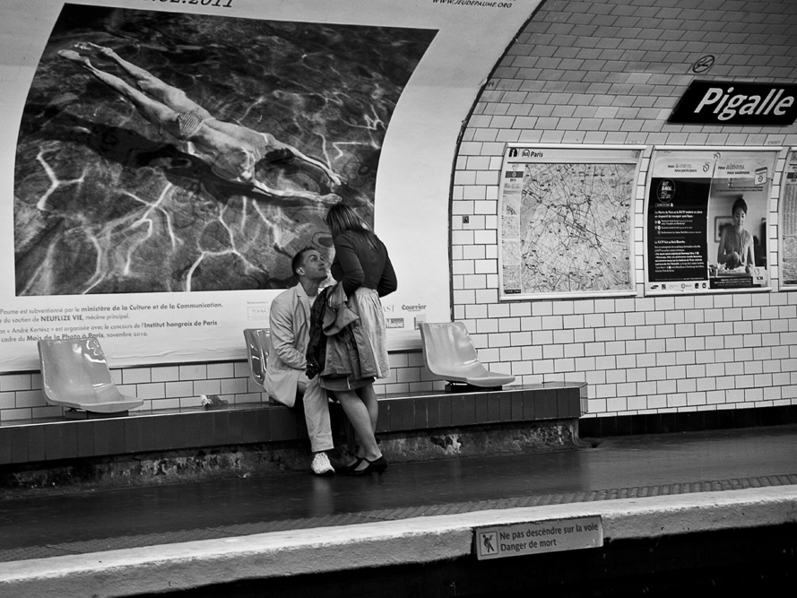Liebe in der Metro
