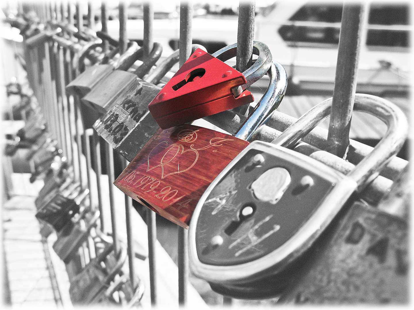 Liebe ist... a red ColorKey