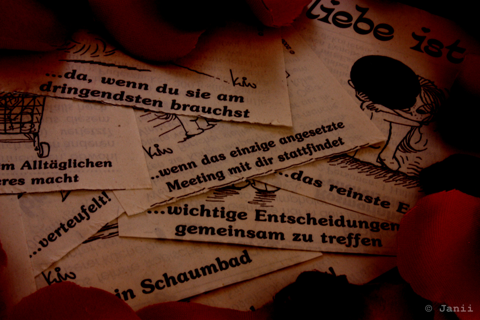 Liebe ist ... immer unterschiedlich. und doch immer gleich.