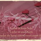 Liebe ist kein Solo ...