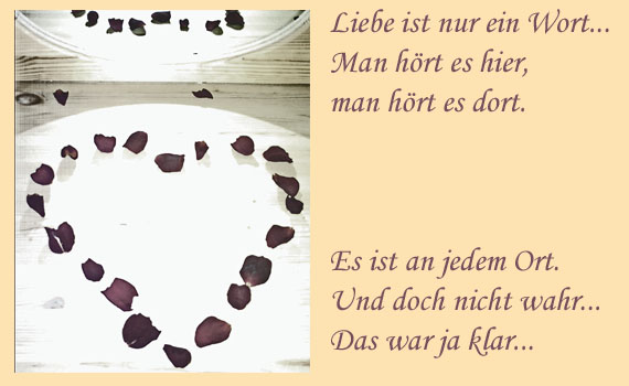 Liebe ist nur ein Wort