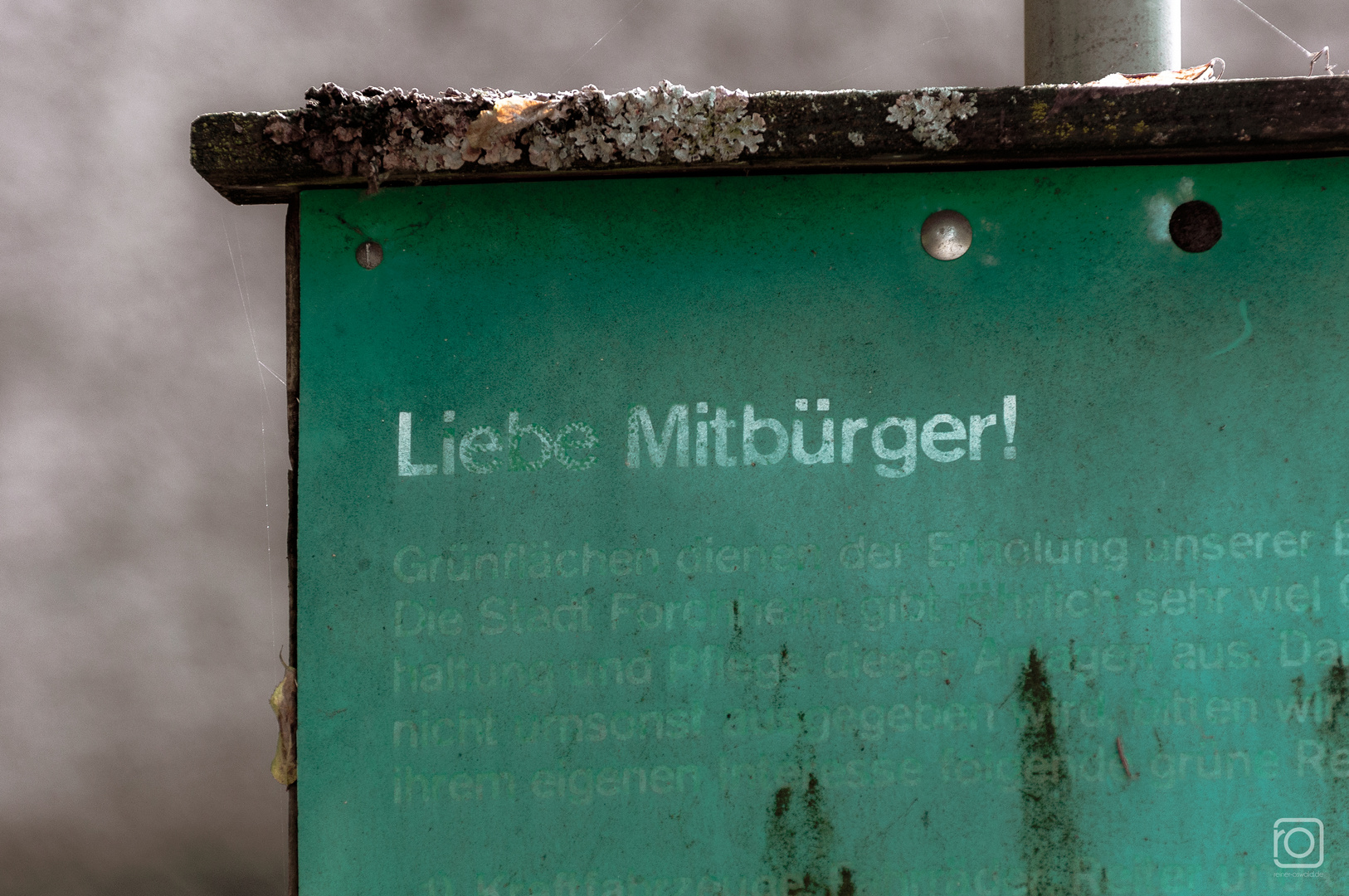 Liebe Mitbürger