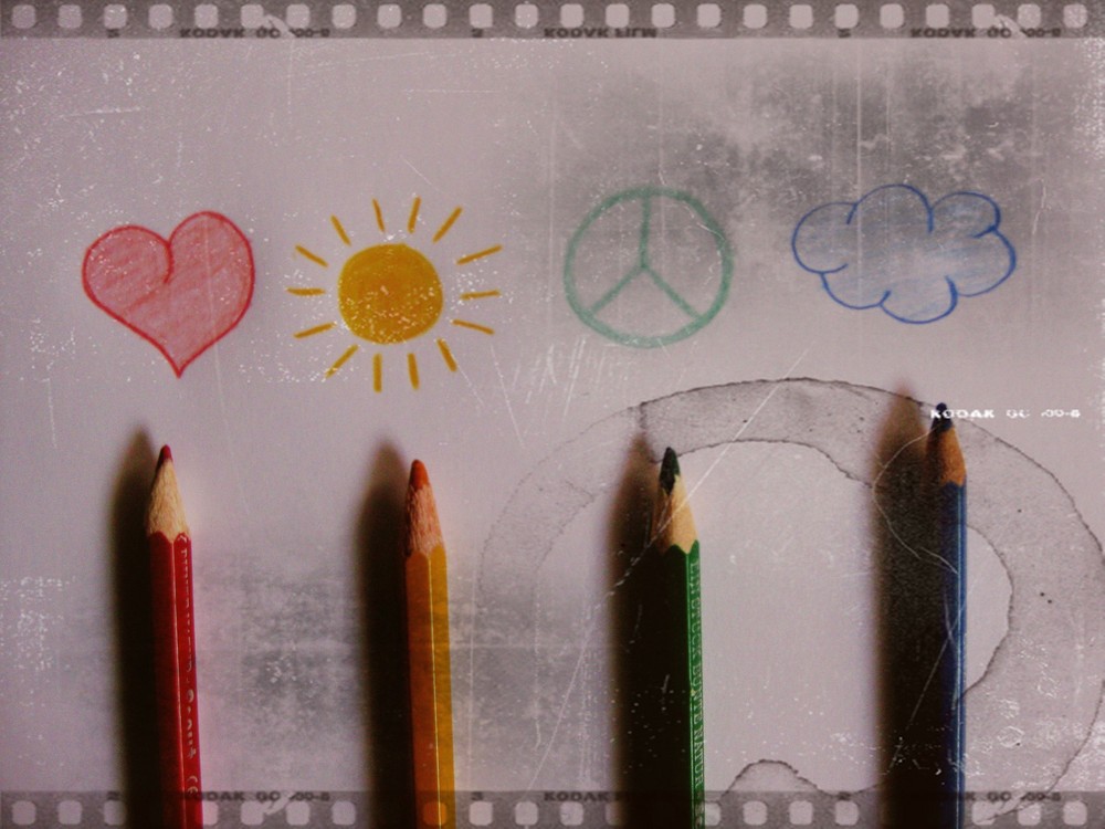 Liebe, Sonne, Peace un Wolke =D