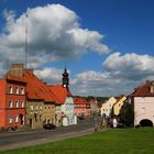 Liebenthal ,Markt mit Rathaus