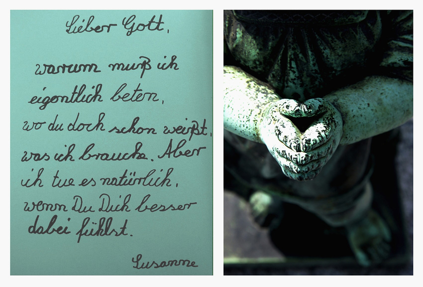 Lieber Gott ...