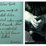 Lieber Gott ...