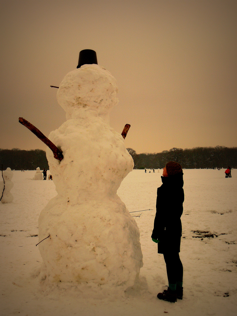 Lieber guter Schneemann ...