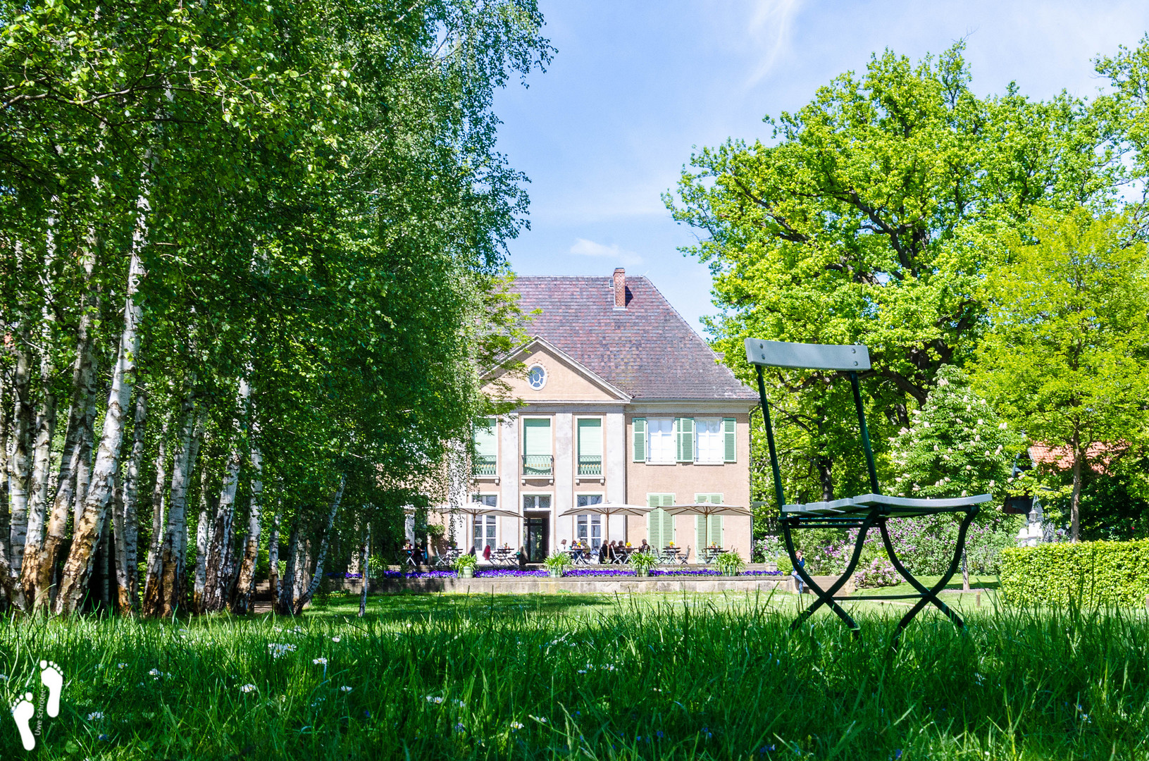 Liebermann Villa am Wannsee vom See aus