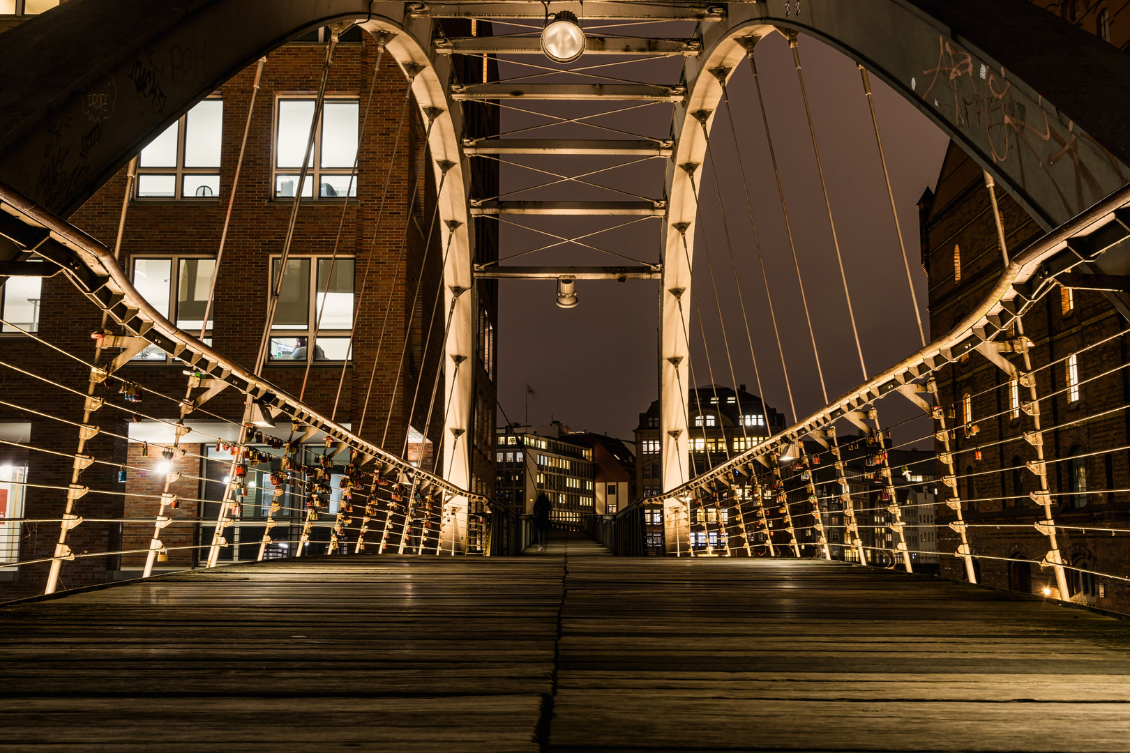 Liebesbrücke Speicherstadt 