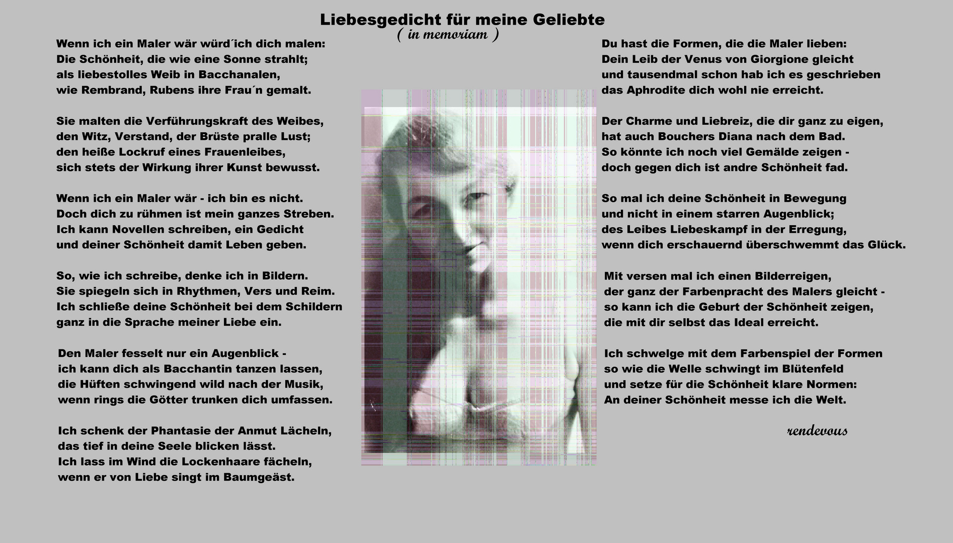 Liebesgedicht....