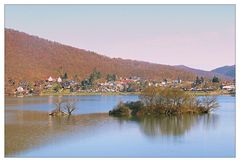 "Liebesinsel" im Edersee