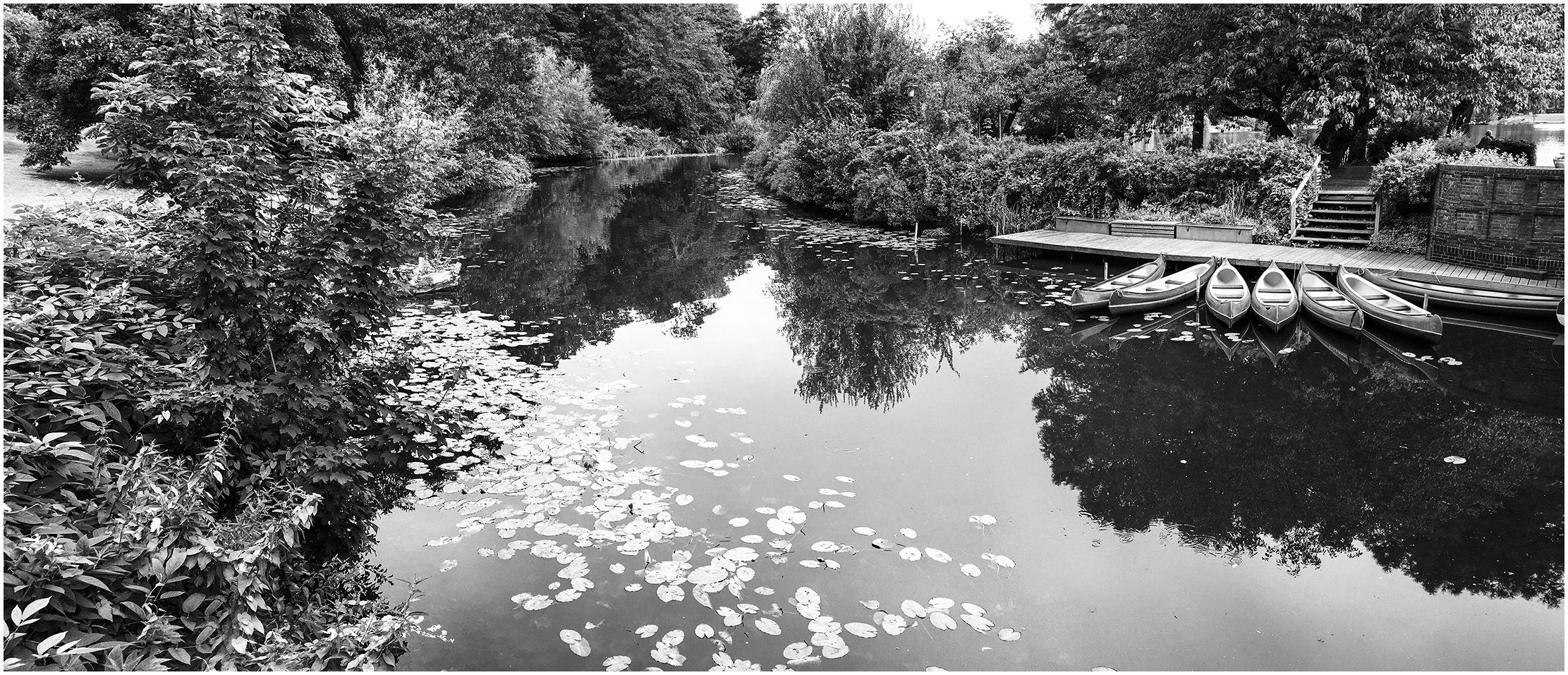 Liebesinsel Stadtparksee Hamburg