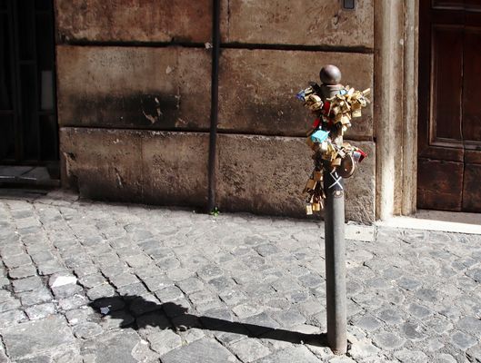 Liebesschlösser in Rom