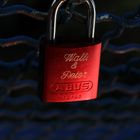 Liebesschloss- love padlock