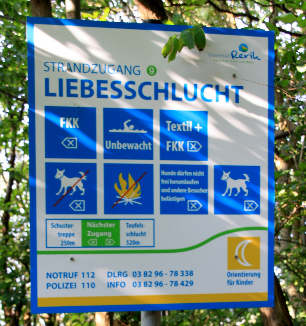 Liebesschlucht Rerik