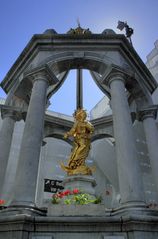 Liebfrauenbrunnen in Einsiedeln (SUI)