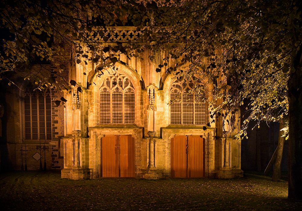 Liebfrauenkirche bei Nacht