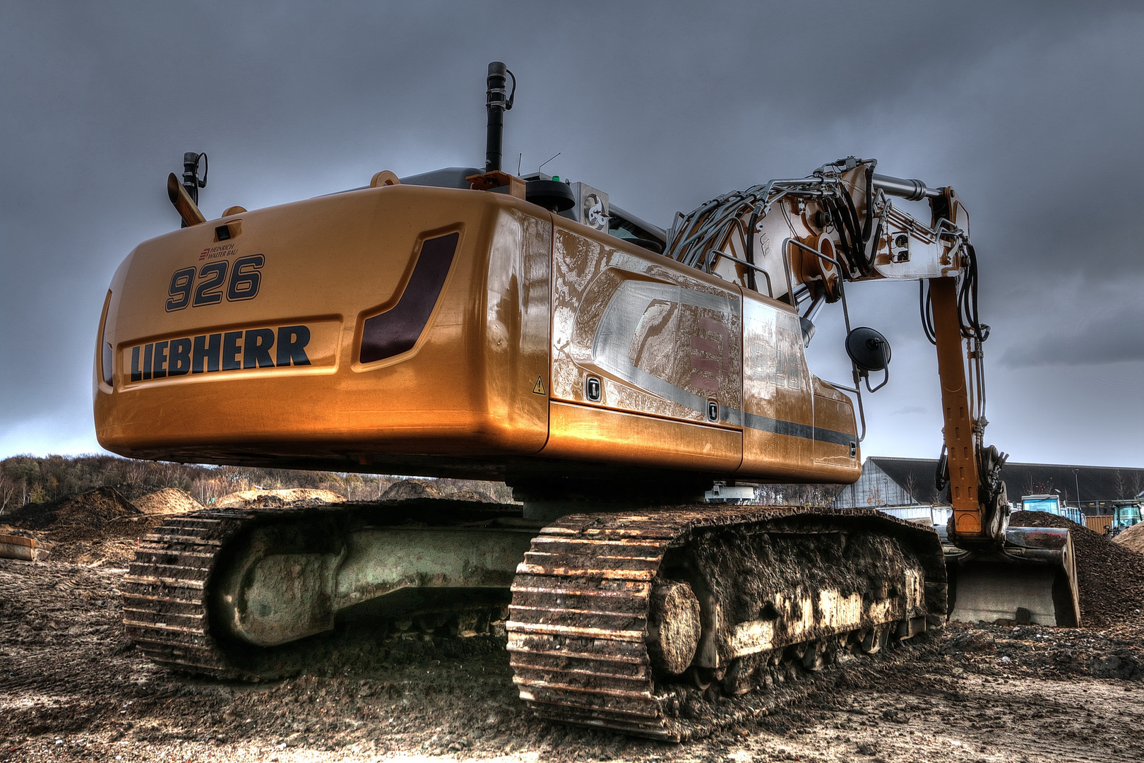 Liebherr 926 Foto Bild Baumaschinen Verkehr Fahrzeuge Schiene Und Strasse Bilder Auf Fotocommunity