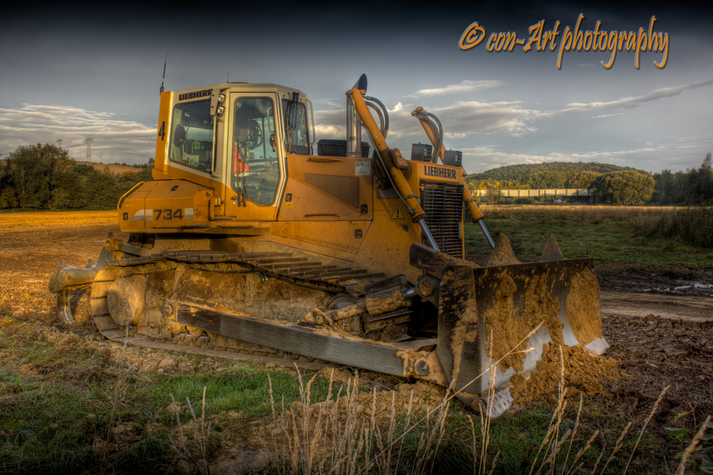 Liebherr Planierraupe