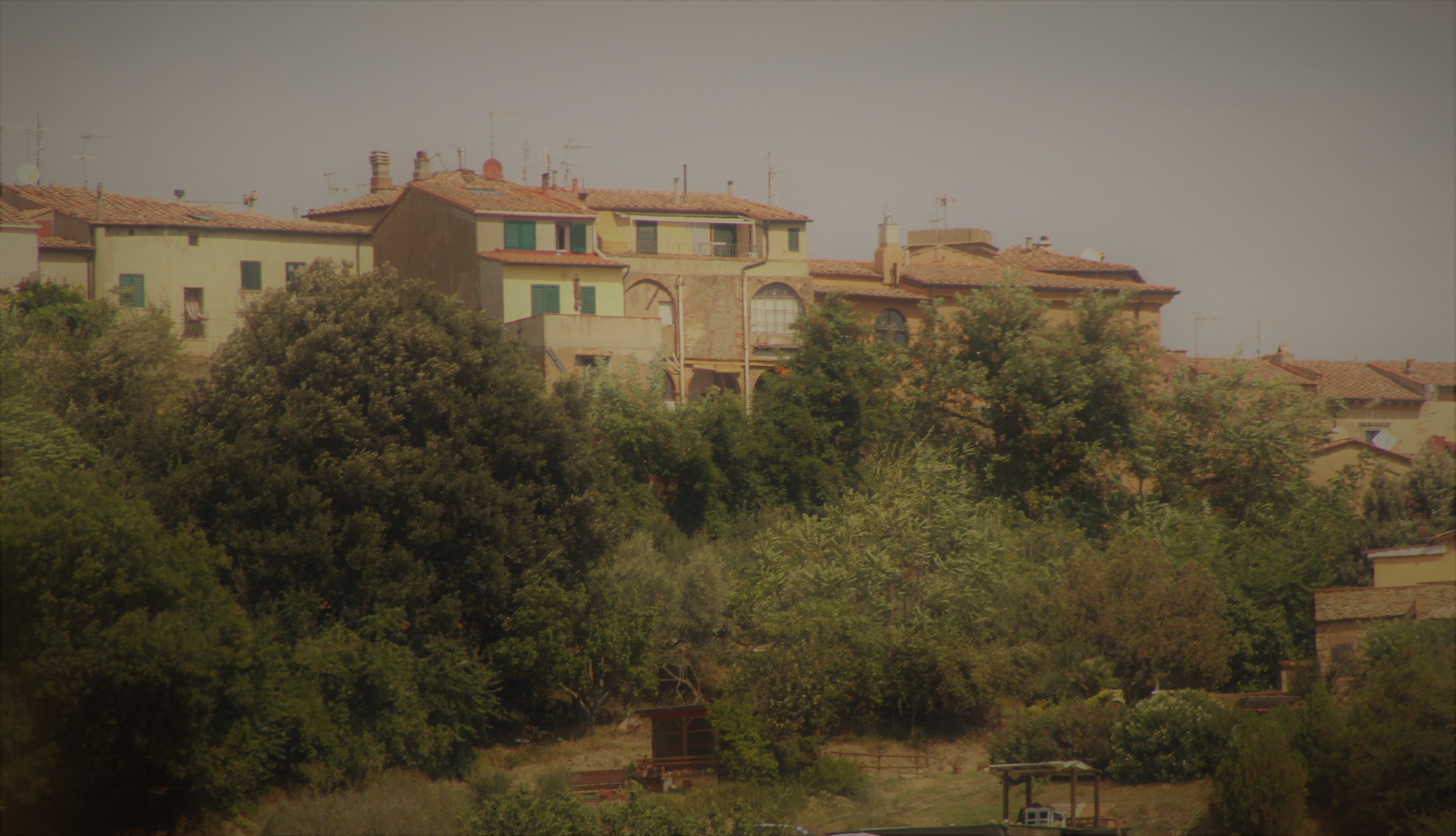 liebliche Landschaften in der Toscana 