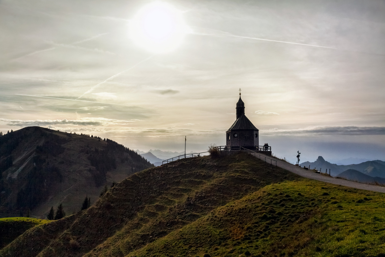 Lieblingsorte - die kleine Kirche auf dem Berg