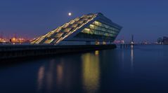 Lieblingsorte - Dockland bei Vollmond