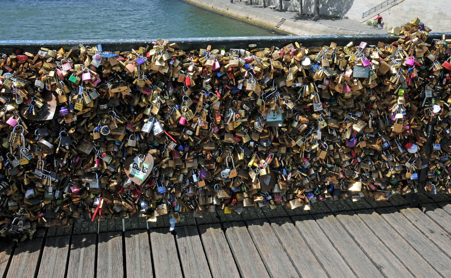 Liebseschlösser Pont des Arts