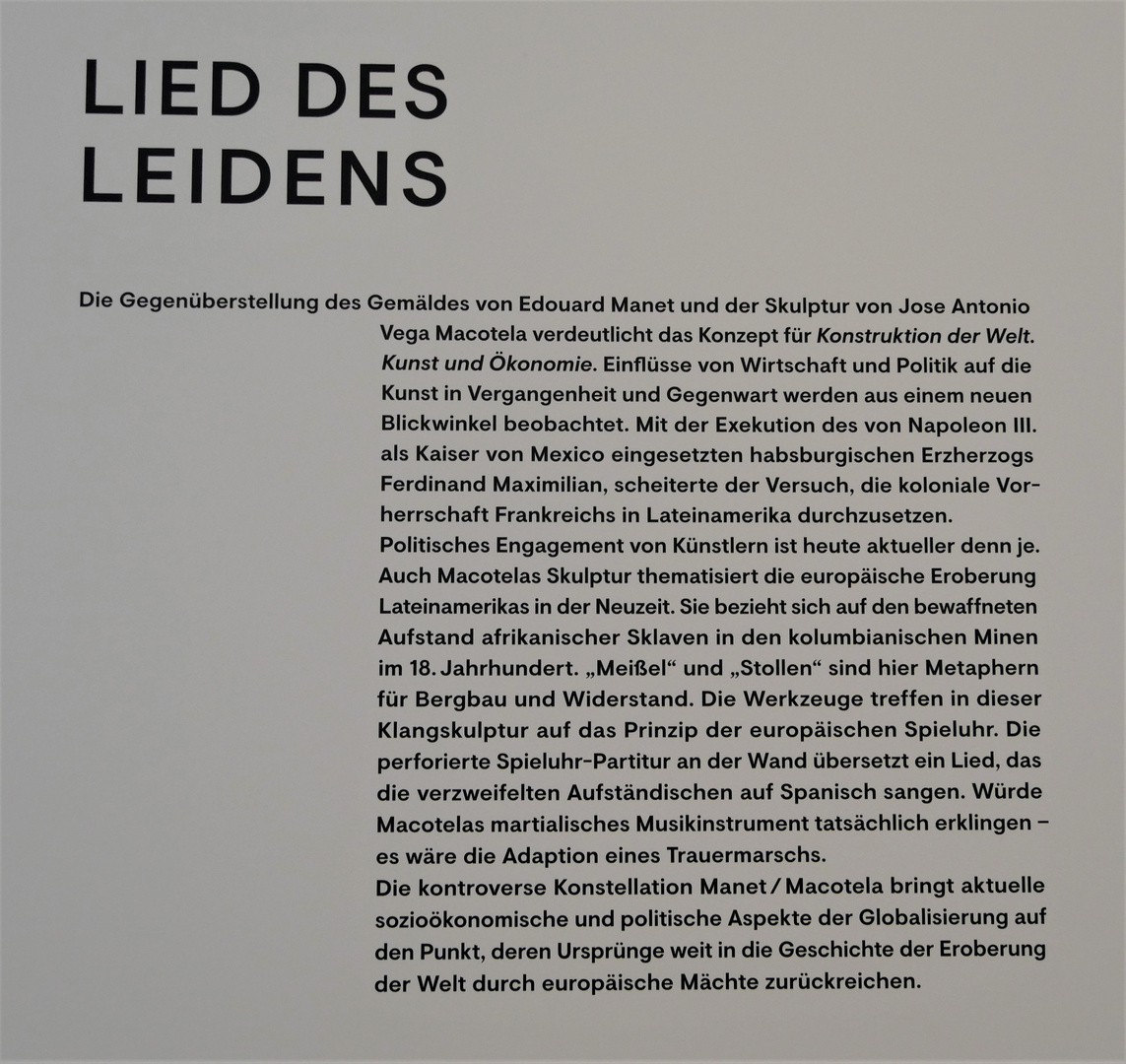 LIED DES LEIDENS